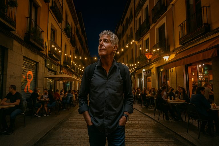ANTHONY BOURDAIN EN MADRID: UNA RUTA AUTÉNTICA POR LA CIUDAD QUE LE FASCINÓ