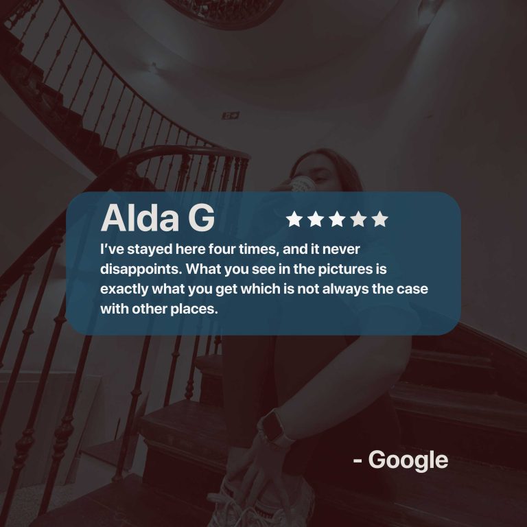 5-star review by Alda G: real photos and consistently positive stays at Adventure Hostel Madrid.